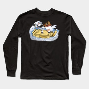 Sushi pirates - black Long Sleeve T-Shirt